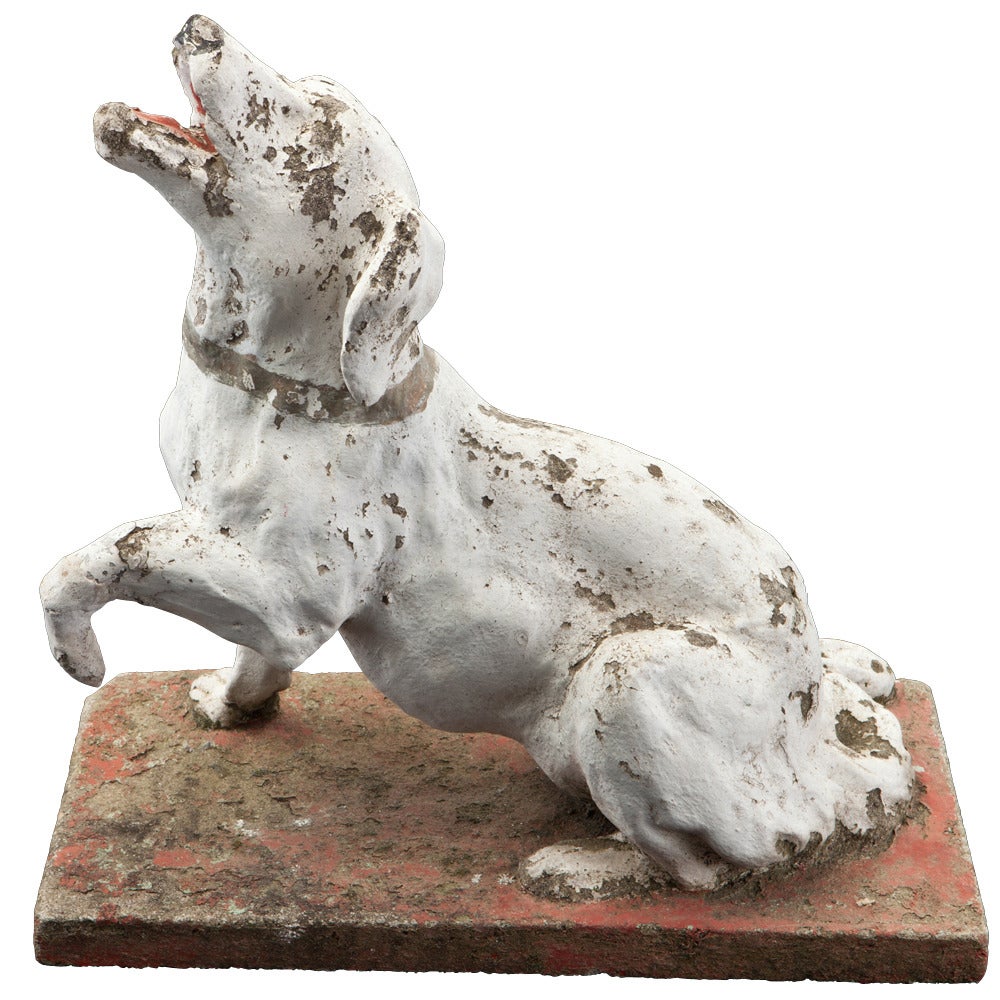 Concrete Garden Puppy Dog