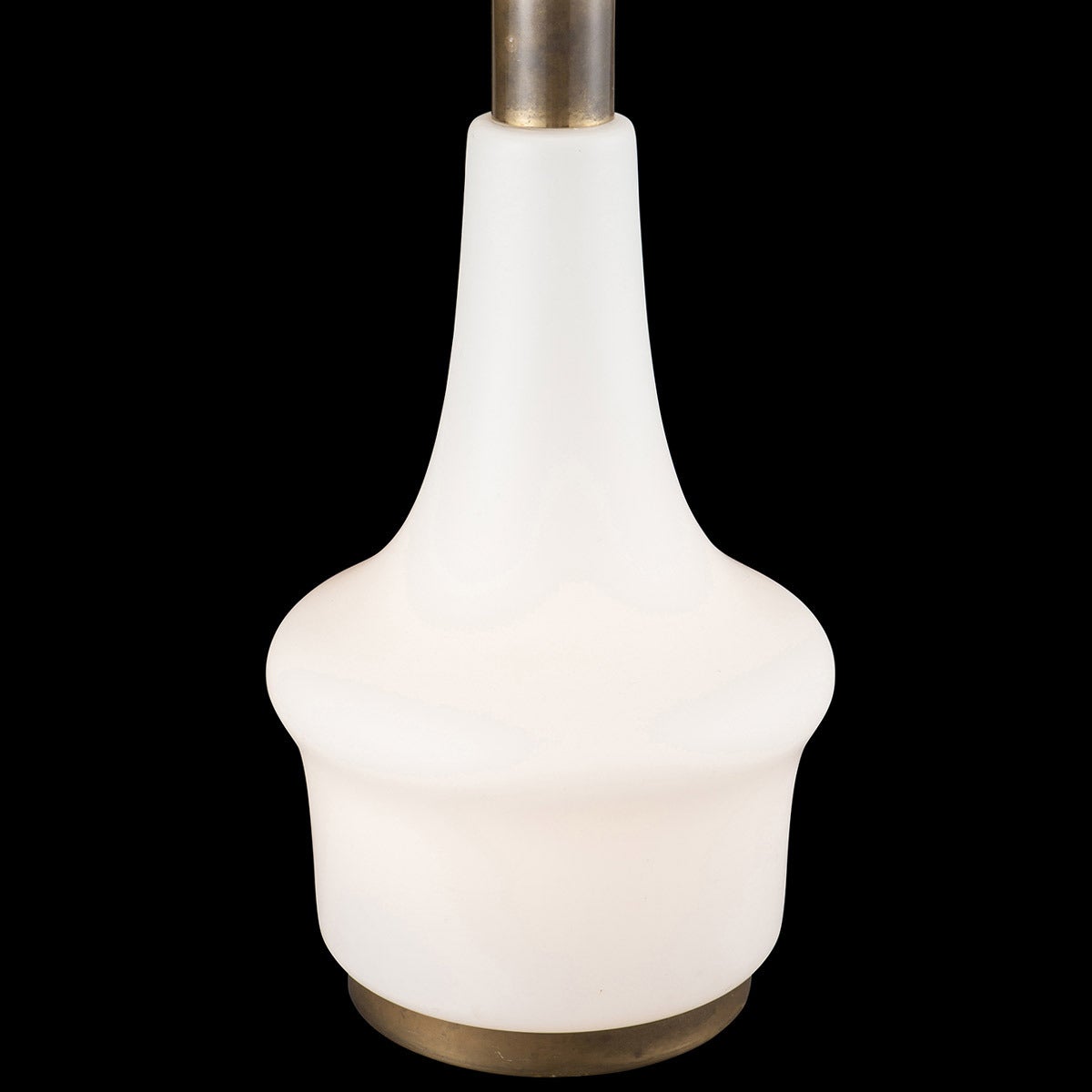 English Opaline Glass Table Lamp