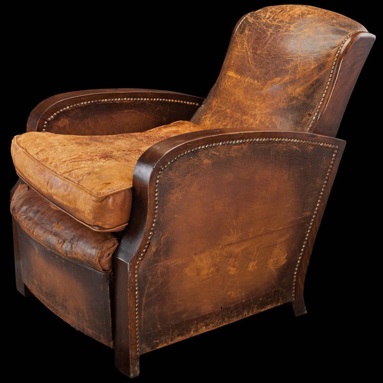 Leather Lounge Chair 1