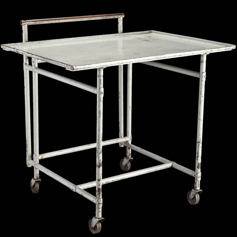 Industrial Metal Side Table 3