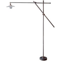 Antique Rare O.C. White Floor Lamp