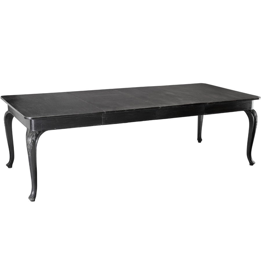 Ebonised Extension Dining Table