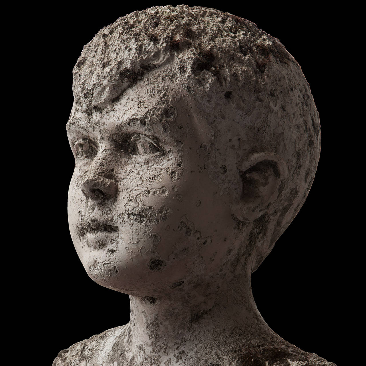 Plaster Bust of a Boy 2
