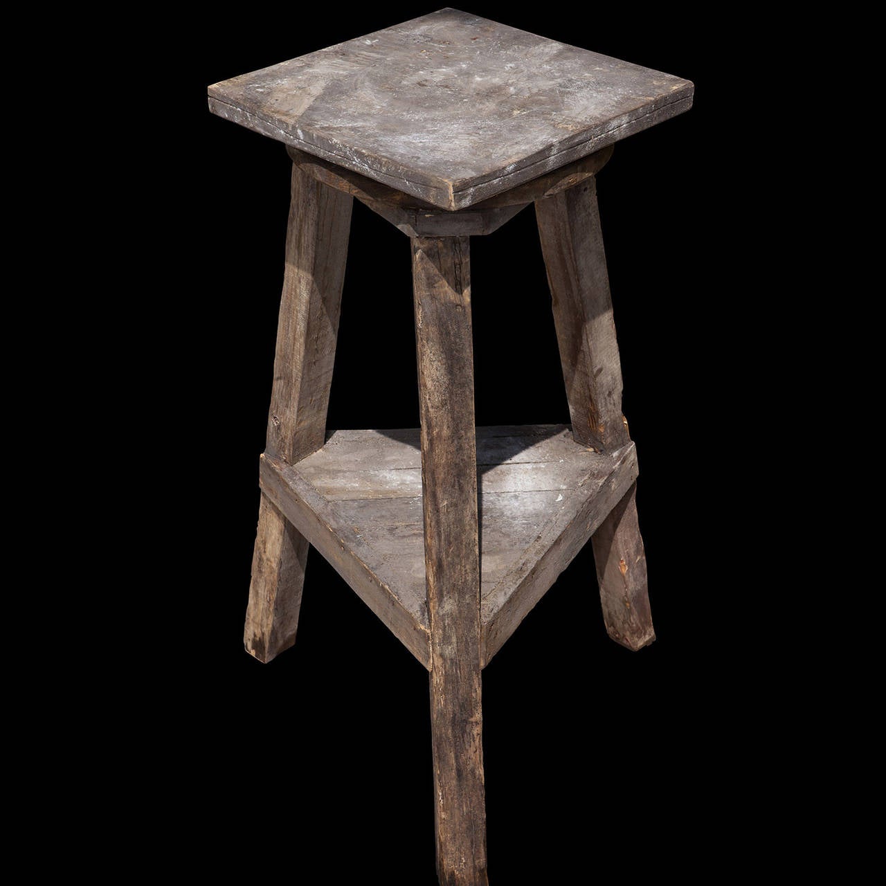 Hand-Crafted Primitive Potter’s Stand