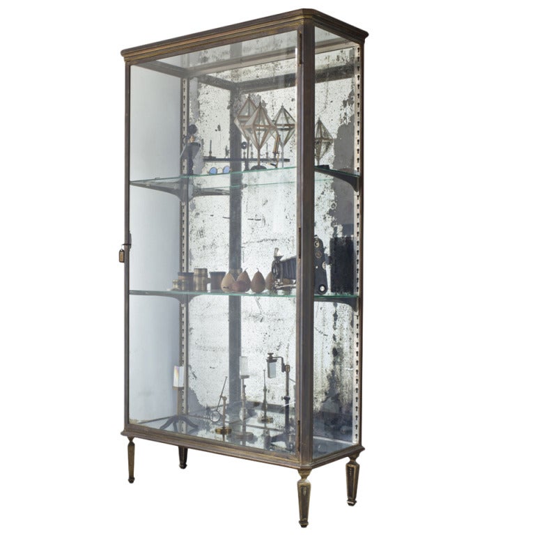Nickel Pharmacy Display at 1stDibs