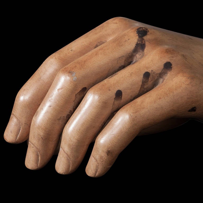 Beech Wooden Mannequin Hand