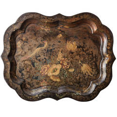 Antique Regency Pontypool Tray