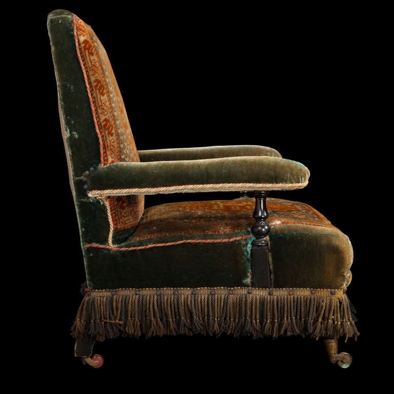 English Victorian Carpet Chair