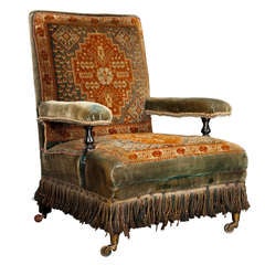 Victorian Carpet Chair