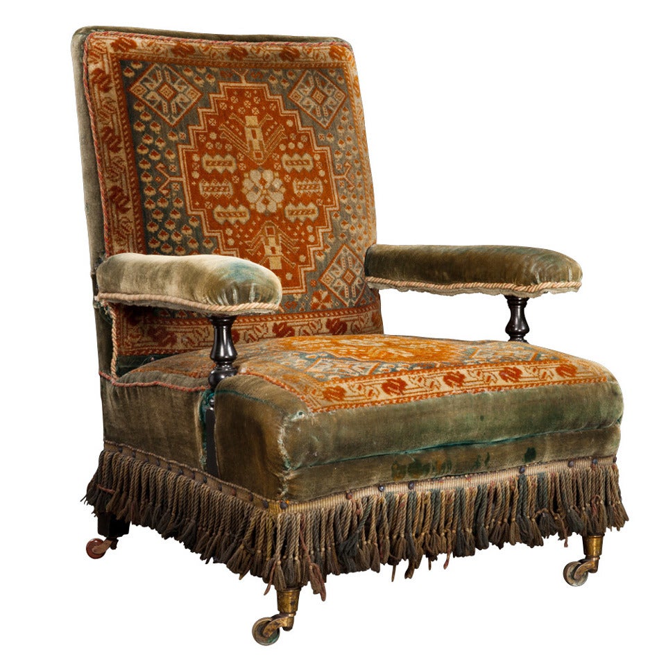 Victorian Carpet Chair