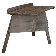 Unusual Primitive Wash Stand