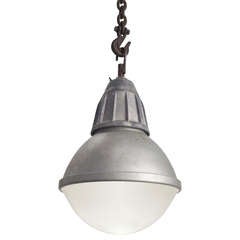 Industrial Frosted Pendant