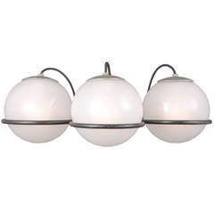 Pair of Three Globe Sconces