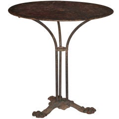 French 19th Century Garden Table