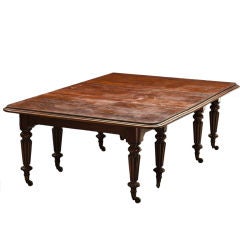 William IV Mahogany Pair of Console Tables