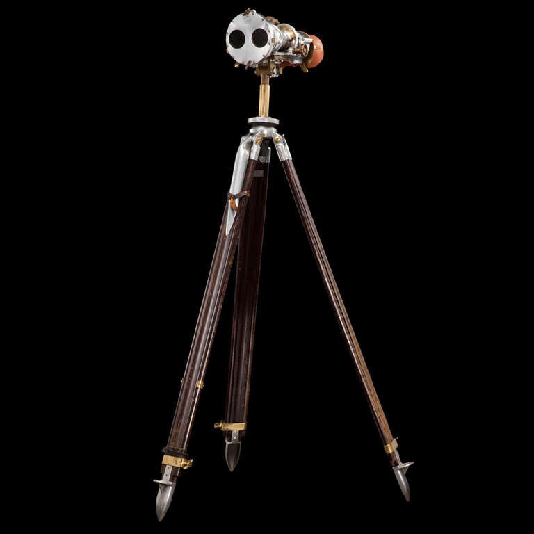 19th Century Binocular on Tripod