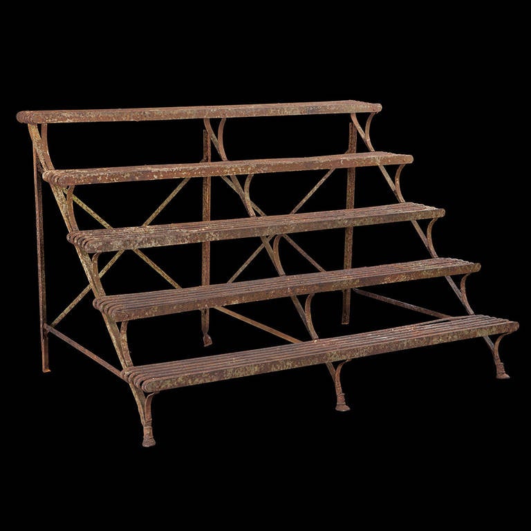 Iron Plant Stand