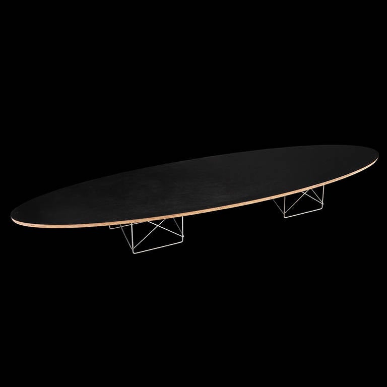 Mid-Century Modern Eames Surfboard Coffee Table