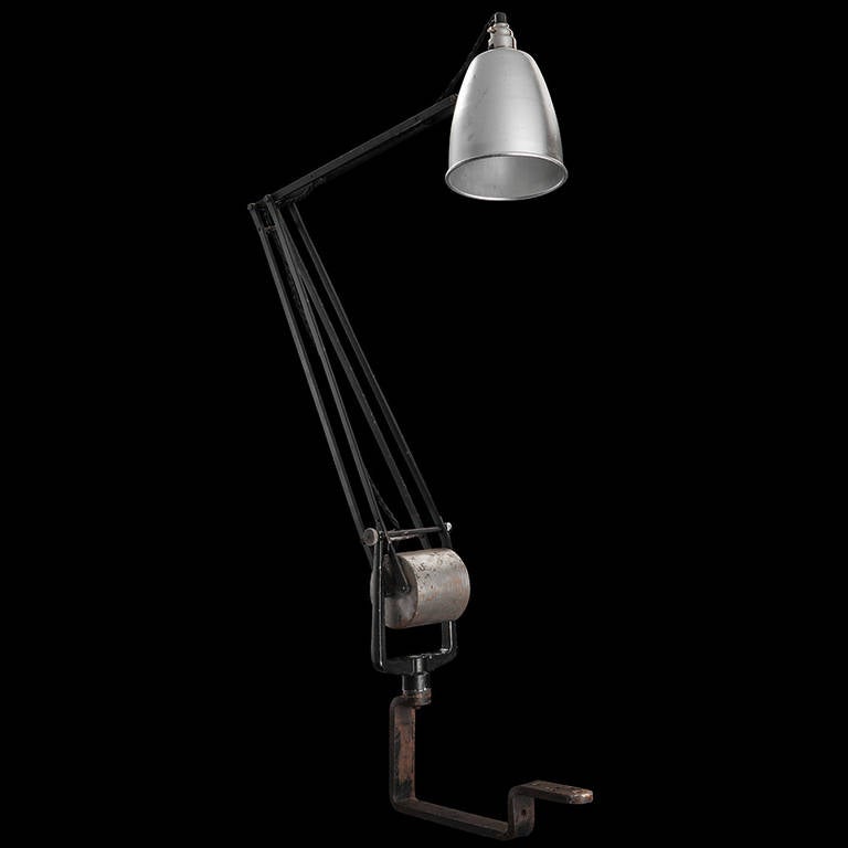 English Hadrill & Horstmann “Roller” Architect’s Lamp
