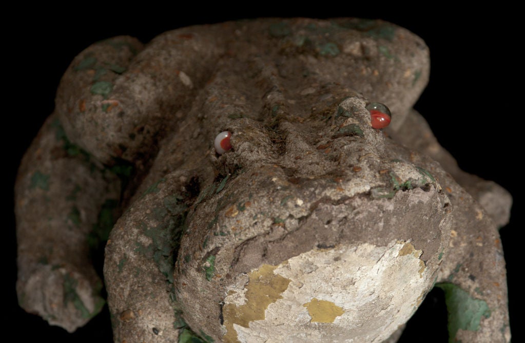 Concrete Garden Frog