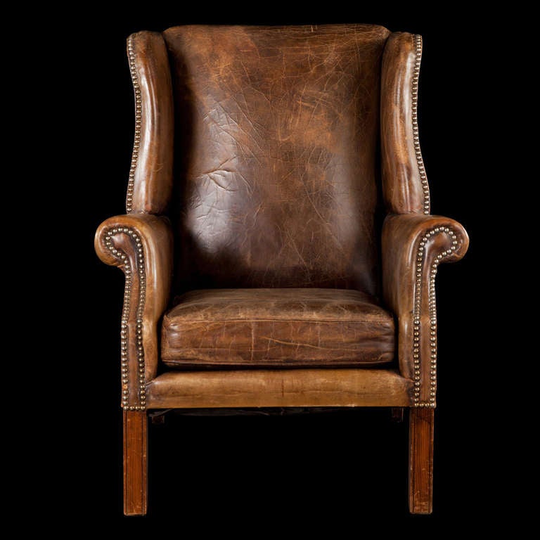 English Library Lounge Chair