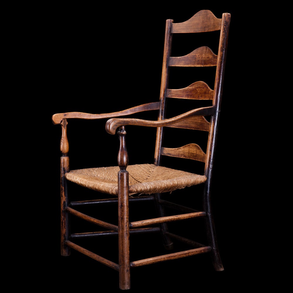 Ladderback Chair For Sale at 1stdibs