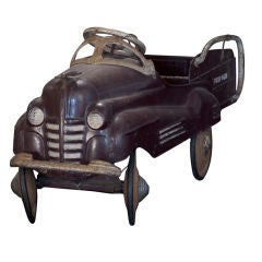Vintage Pressed Metal Pedal Car