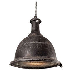 Antique Black Industrial Light