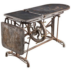 Adjustable Metal Table