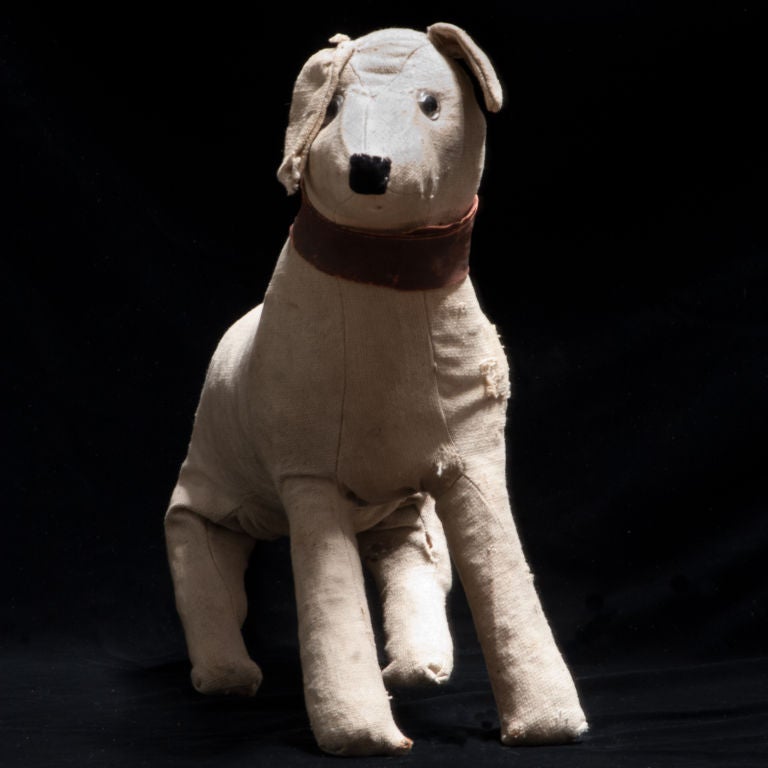French Primitive Toy Dog
