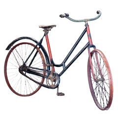 Early American Metal Bicycle