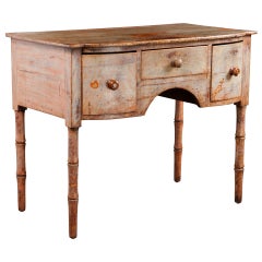 Antique Tall English Regency Desk