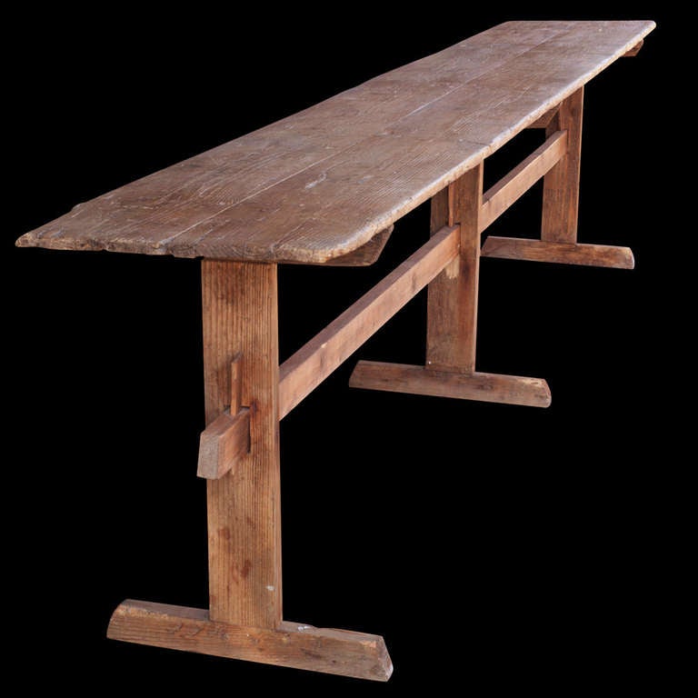 Extra Long Trestle Table 3