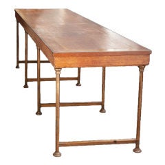 Antique French Postal Work Table