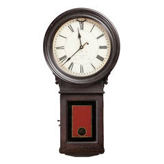 Antique E. Howard Wall Regulator Clock