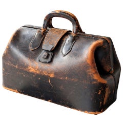 Antique Leather Medical Bag