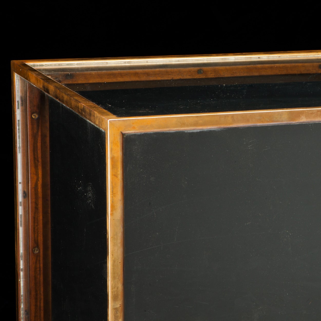 English Copper Display Cabinet