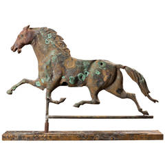 Antique Running Horse Weathervane