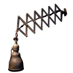 Scissor Wall Mount Industrial Light