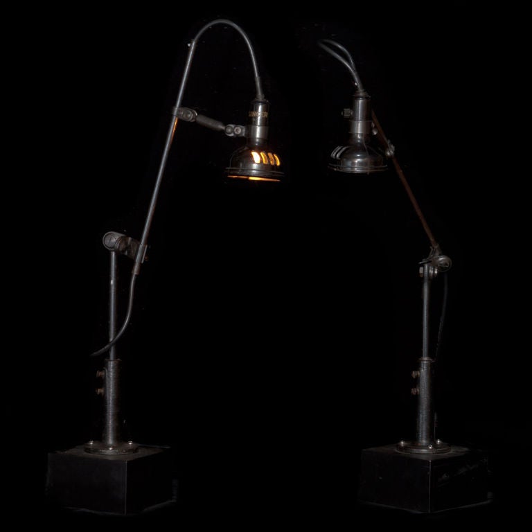 Singer Sewing Factory Work Lights