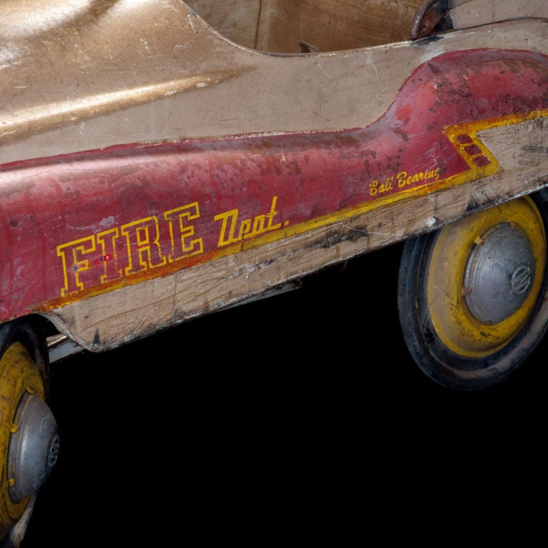 Mid-20th Century Vintage Child's Pedal Car