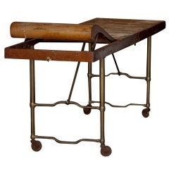 Vintage Medical Folding Table