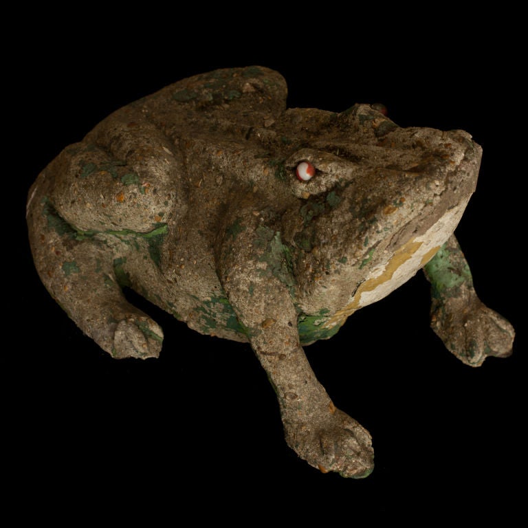 Concrete Garden Frog