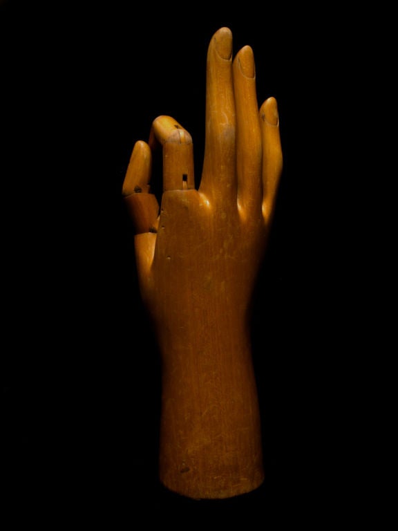 Folk Art Articulated Artist Mannequin Hand