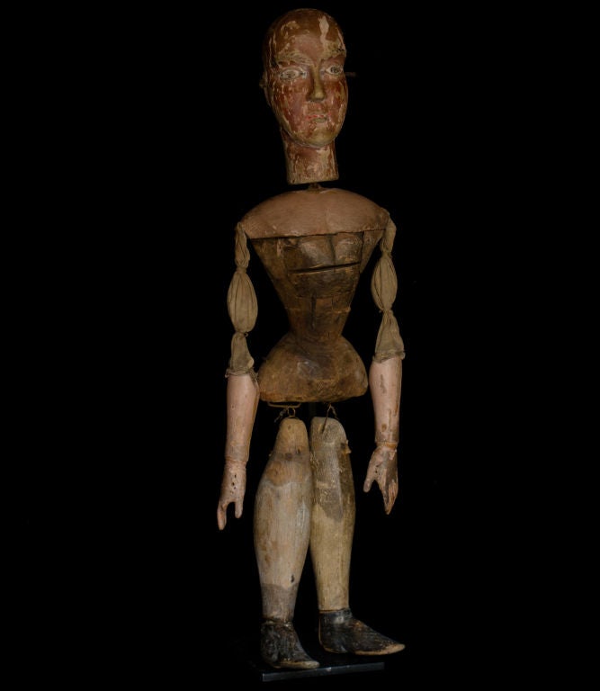Articulated Puppet with Painted Face