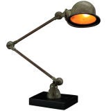 Industrial Desk Lamp with New Steel Base