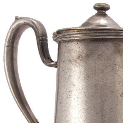Waldorf Astoria hotel silver coffee pot
