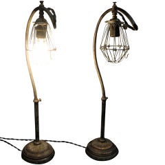 Question Mark Industrial Table Lights