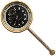 Used Waltham 8 Day Car Clock
