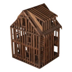 Large Three Story Architectural Model of a House